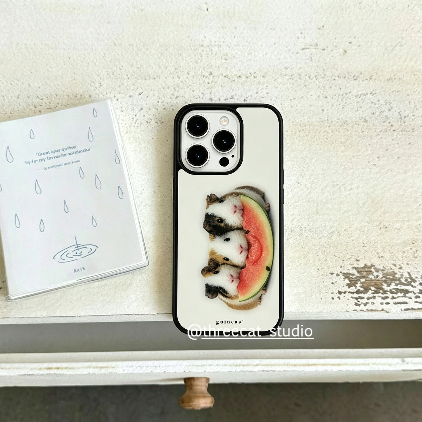 Phone Cases Korea - Koreaanse Ins Guinea Pig Eet Watermeloen