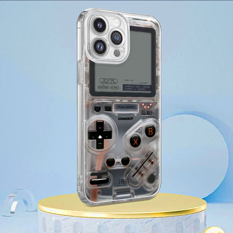 Phone Cases Transparent - Clear PC Game Machine Patroon Telefoonhoesje