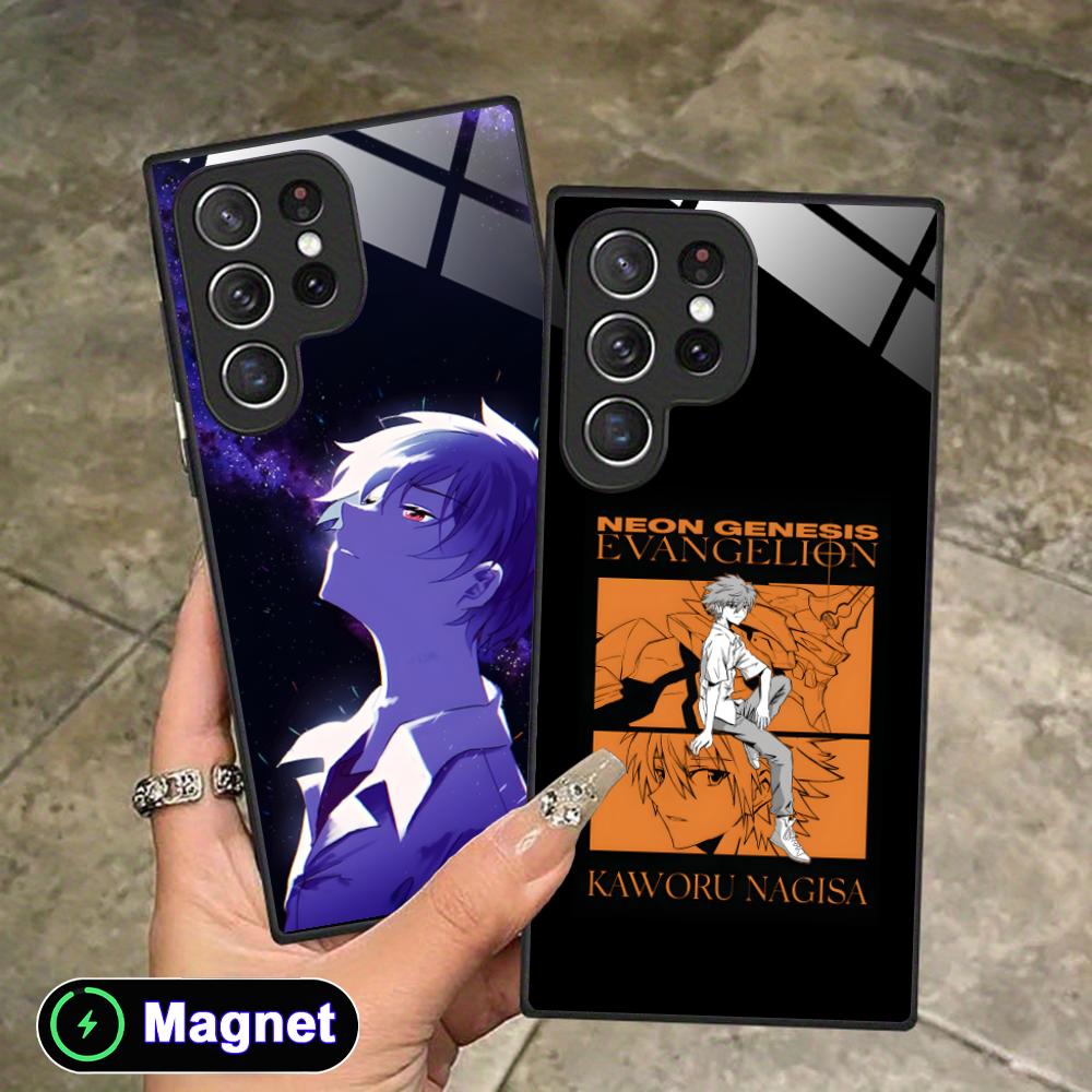 Phone Cases With Magnet - EVAN Nagisa Kaworu Telefoonhoesje voor Samsung