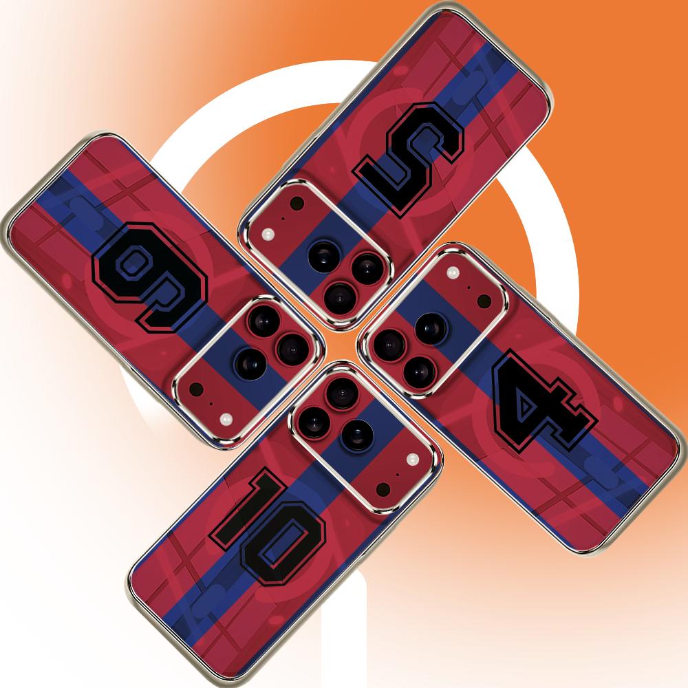 Phone Cases Transparent - Jerseys F-FC Barcelona Telefoonhoesje voor iPhone