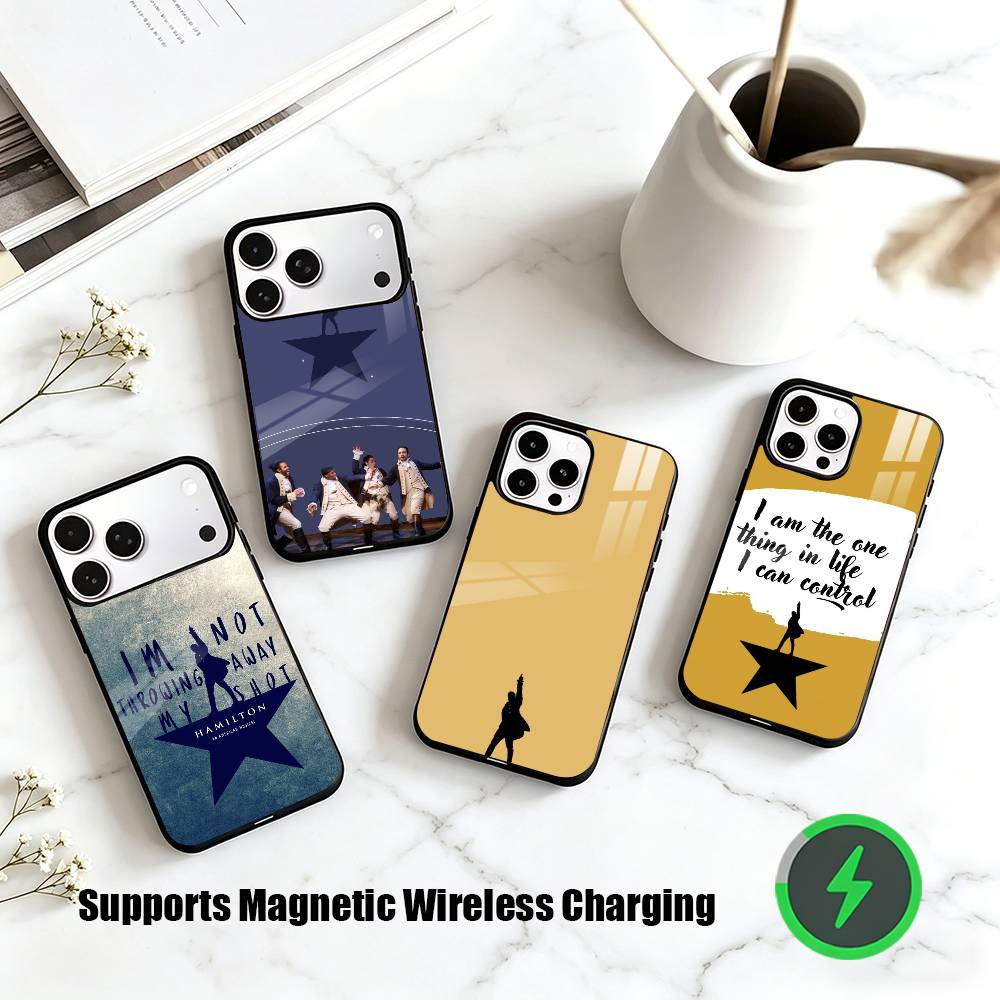 Phone Cases Hamilton - H-Hamilton Musical Lyrics Telefoonhoesje voor iPhone