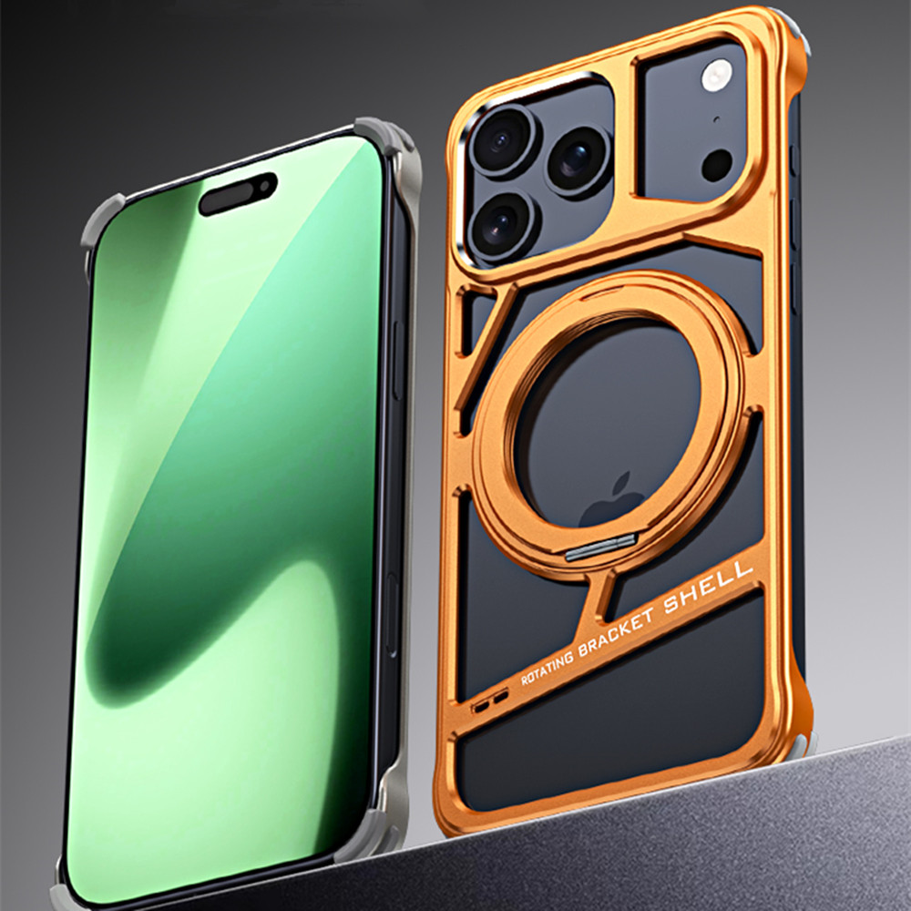 Buy Phone Cases - Hete aanbieding: Oranje aluminiumlegering metalen hoesje