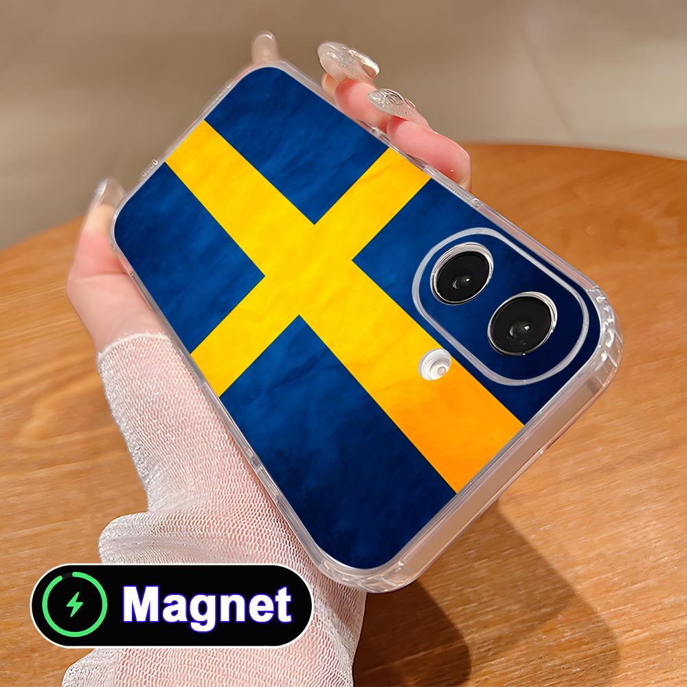 Phone Cases Sweden - Zweden Vlag Telefoonhoesje voor iPhone 17