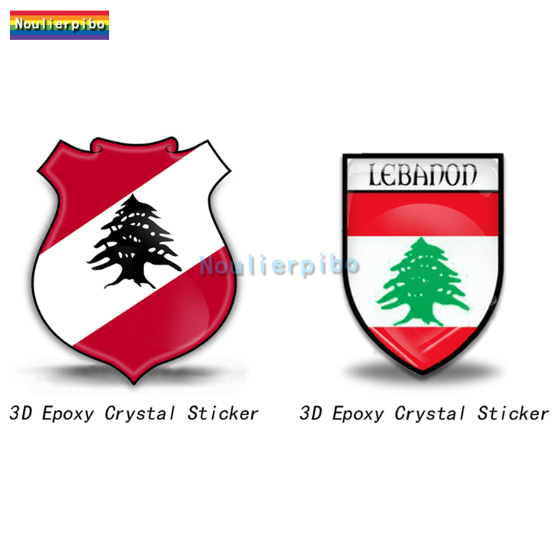 Phone Cases Lebanon - 3D epoxyhars Libanon vlag badge auto