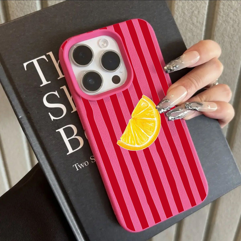 Phone Cases Otterbox - Mode Lemon Patroon TPU Siliconen Telefoonhoesje