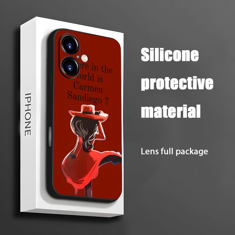 Phone Cases Otterbox - Hot Carmen Sandiego Cartoon Telefoon Case