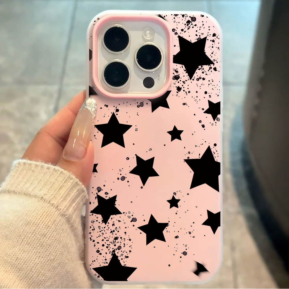 Phone Cases Xiaomi 15T - Zwarte Star Rock Style Telefoonhoesje voor