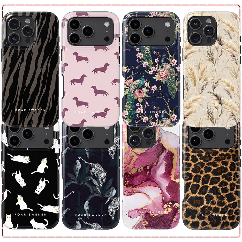 Phone Cases Sweden - Roar Sweden Tijgerstreep Telefoonhoesje voor iPhone