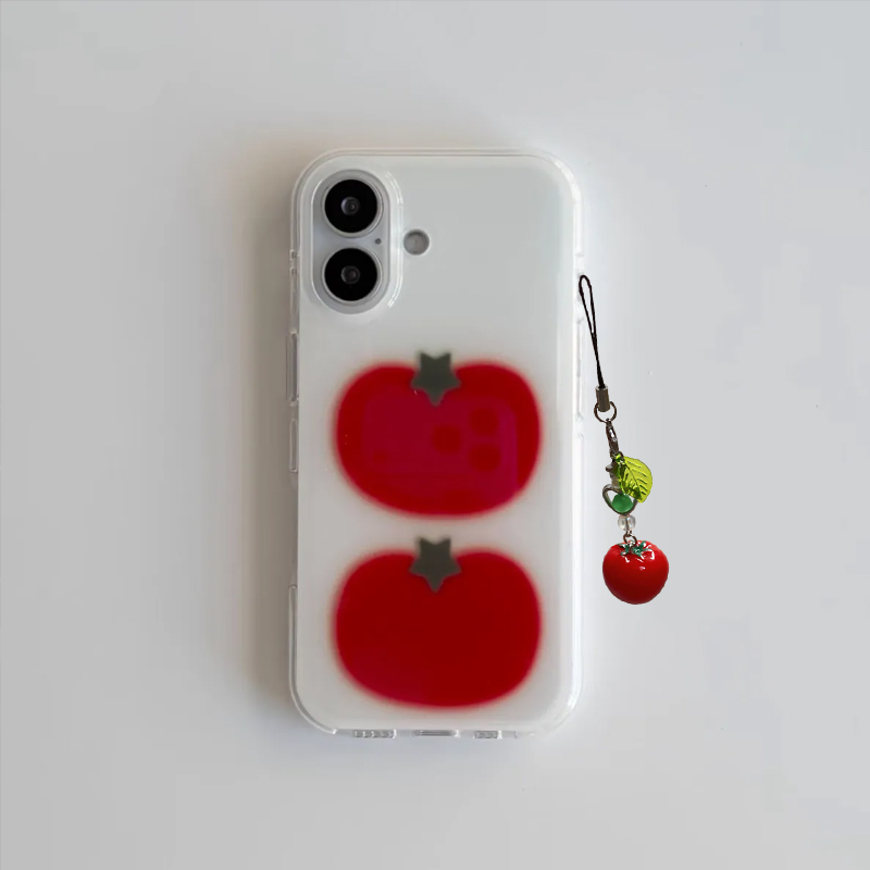 Phone Cases Korea - Koreaanse Ins Twee Ted Tomaat Cartoon