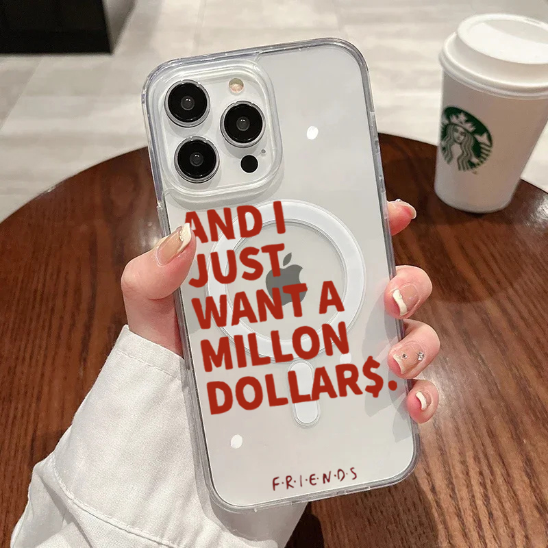 Phone Cases Mous - Mode Abstracte Citaten Hoesje voor iPhone