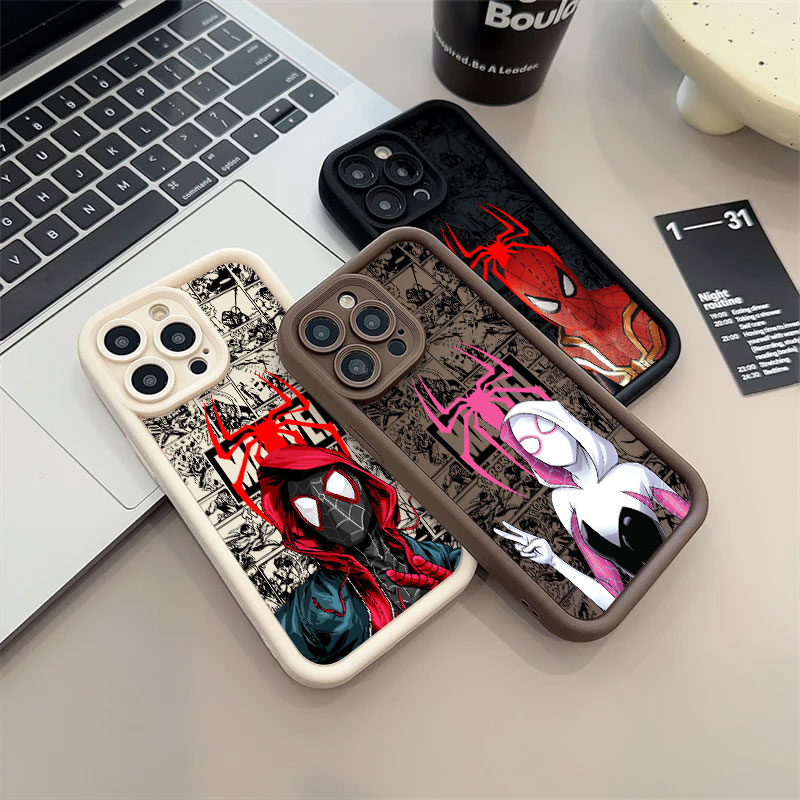 Spiderman Miles Morales Gwen M - Phone Cases For Iphone 17 recensie en prijs