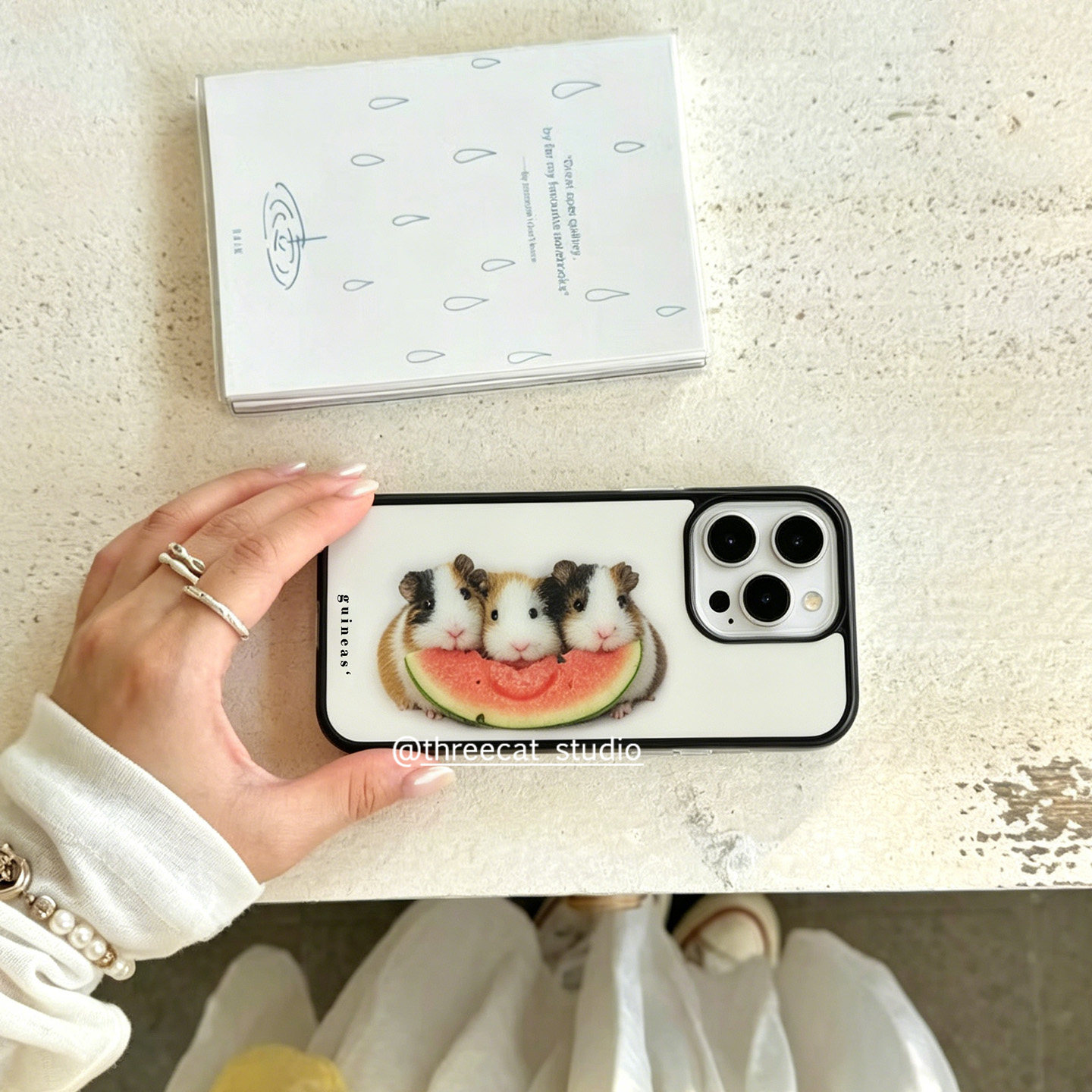 Koreaanse Ins Guinea Pig Eet W - Phone Cases Korea recensie en prijs