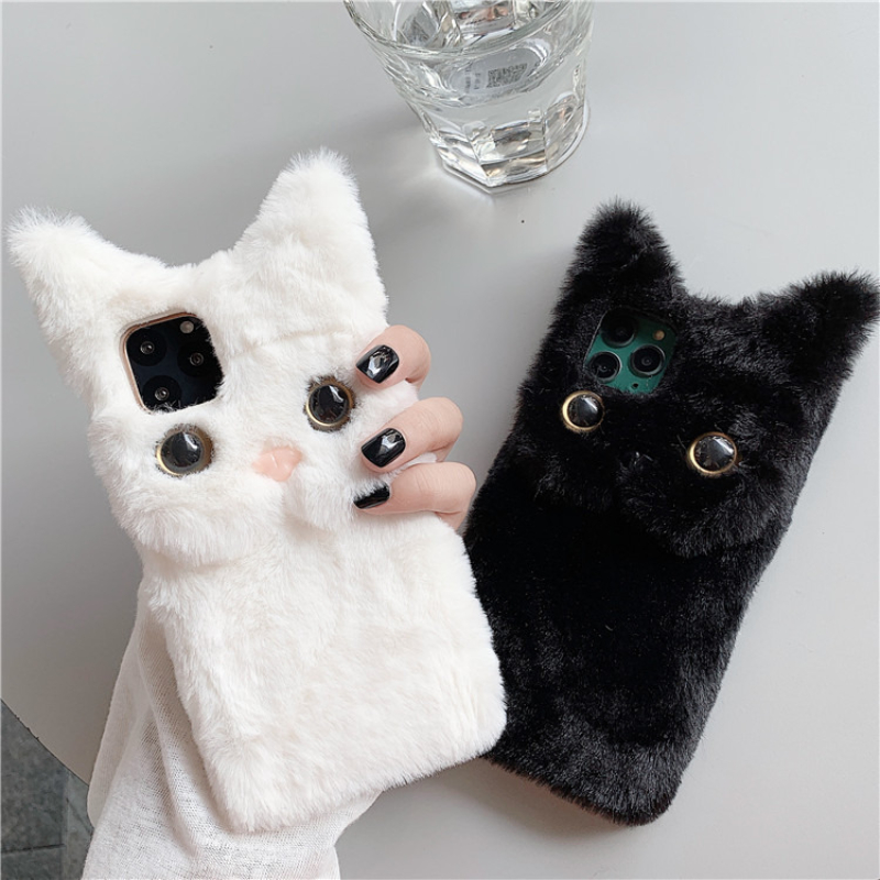 3D Schattige Cartoon Kat Pluch - Phone Cases For Iphone 17 recensie en prijs