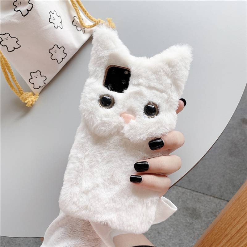 3D Schattige Cartoon Kat Pluch - Phone Cases For Iphone 17 recensie en prijs