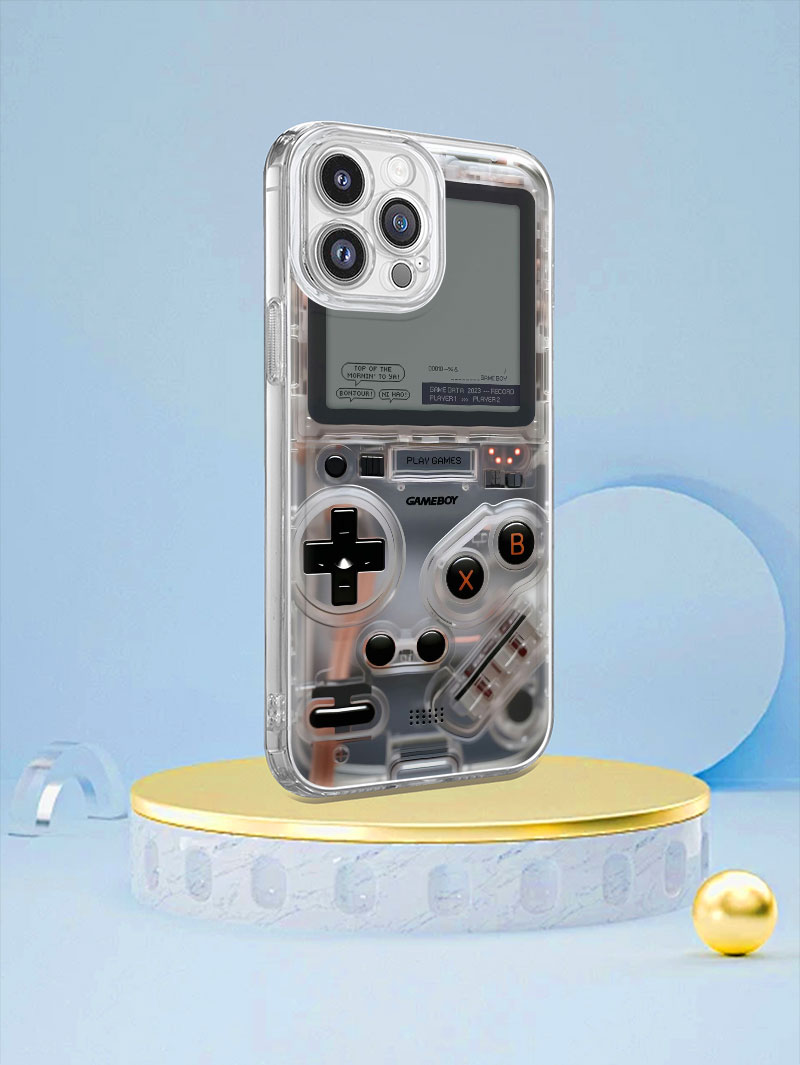 Clear PC Game Machine Patroon  - Phone Cases Transparent recensie en prijs