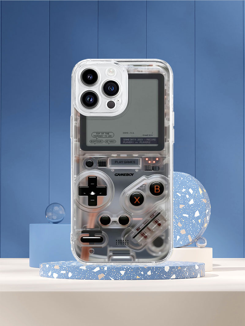 Clear PC Game Machine Patroon  - Phone Cases Transparent recensie en prijs