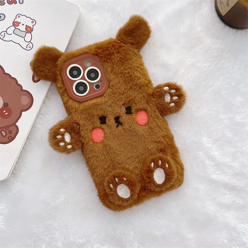 Koreaanse 3D Cartoon Beer Pluc - Phone Cases For Iphone 17 recensie en prijs