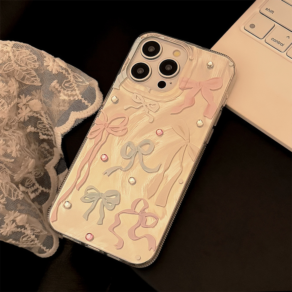 Koreaanse Kleurrijke Strik Dia - Phone Cases Korea recensie en prijs