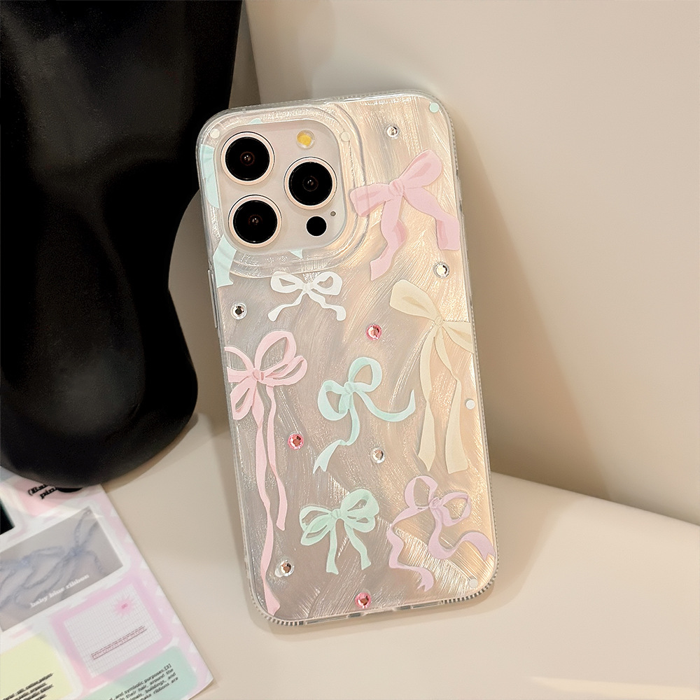 Koreaanse Kleurrijke Strik Dia - Phone Cases Korea recensie en prijs