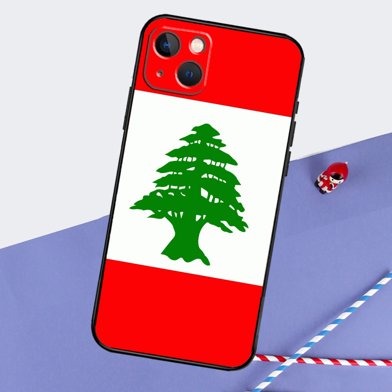 Libanon Vlag Telefoonhoesje Vo - Phone Cases Lebanon recensie en prijs
