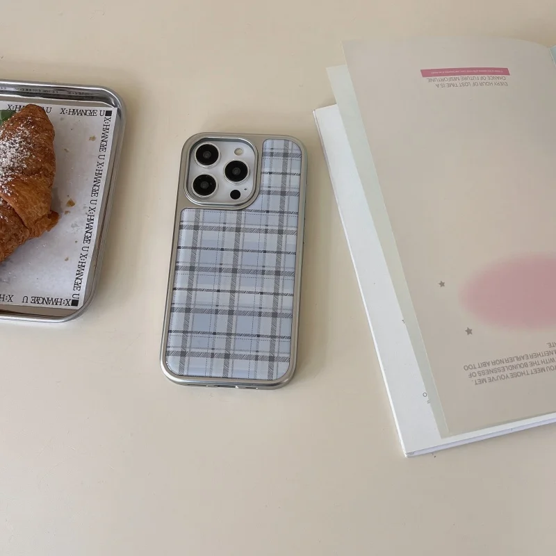 Koreaanse Ins Epoxy Blauw Plai - Phone Cases Korea recensie en prijs