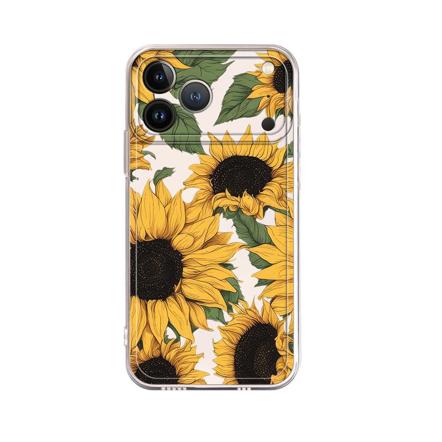 Schattig zonnebloempatroon hoe - Phone Cases For Iphone 17 recensie en prijs