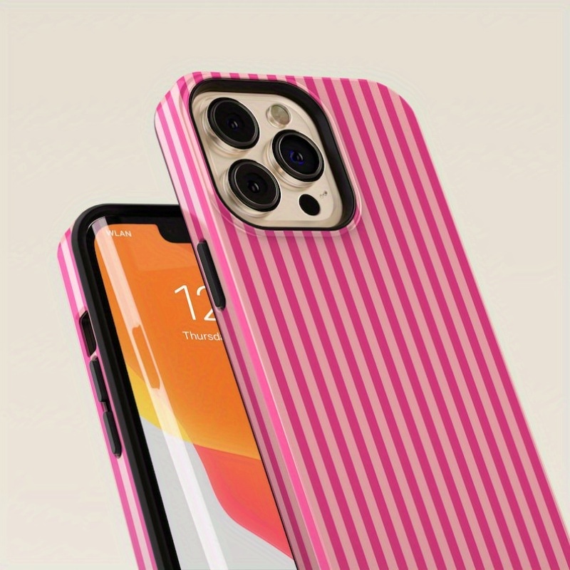 Gestreept Roze op Roze Tough T - Buy Phone Cases recensie en prijs