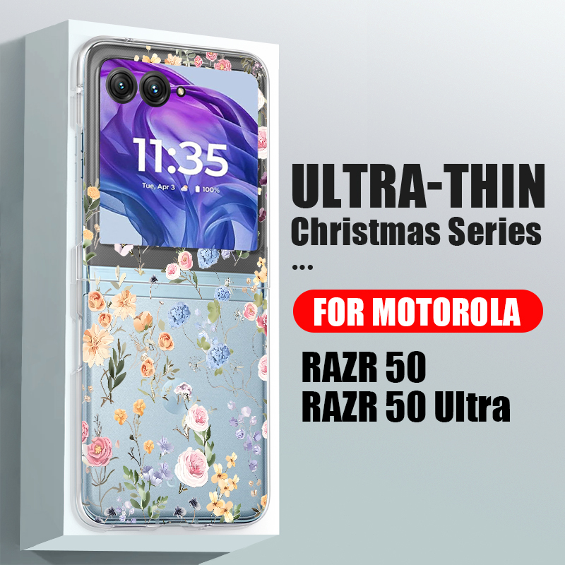 Witte Bloemen Patroon Telefoon - Phone Cases Transparent recensie en prijs
