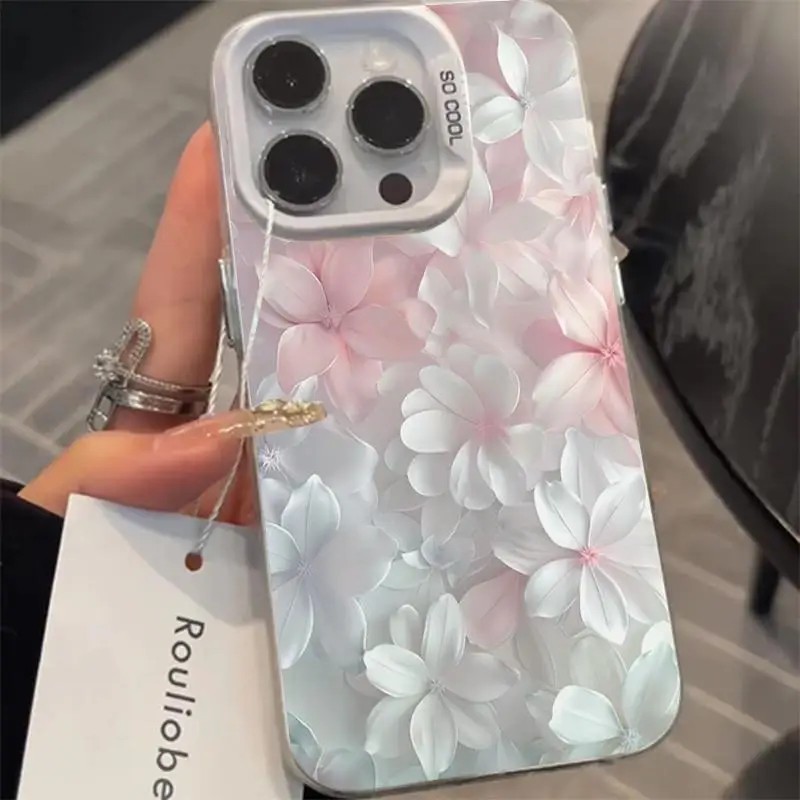 Roze Bloemenhoesje voor iPhone - Phone Cases Otterbox recensie en prijs