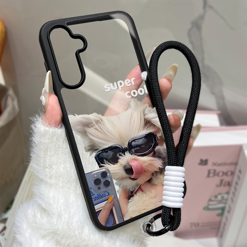 Schattig Puppy Transparant Tel - Phone Cases Transparent recensie en prijs