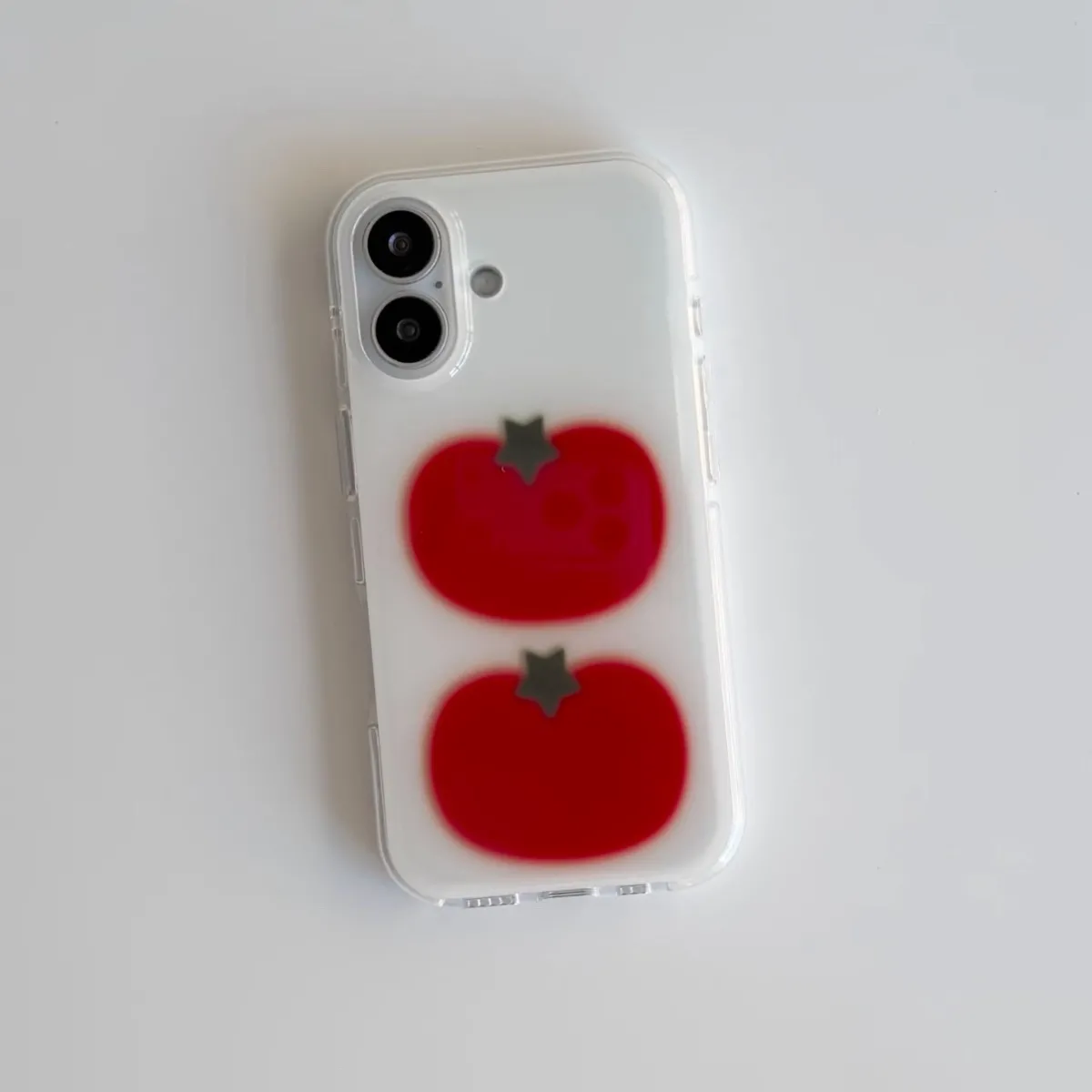 Koreaanse Ins Twee Ted Tomaat  - Phone Cases Korea recensie en prijs