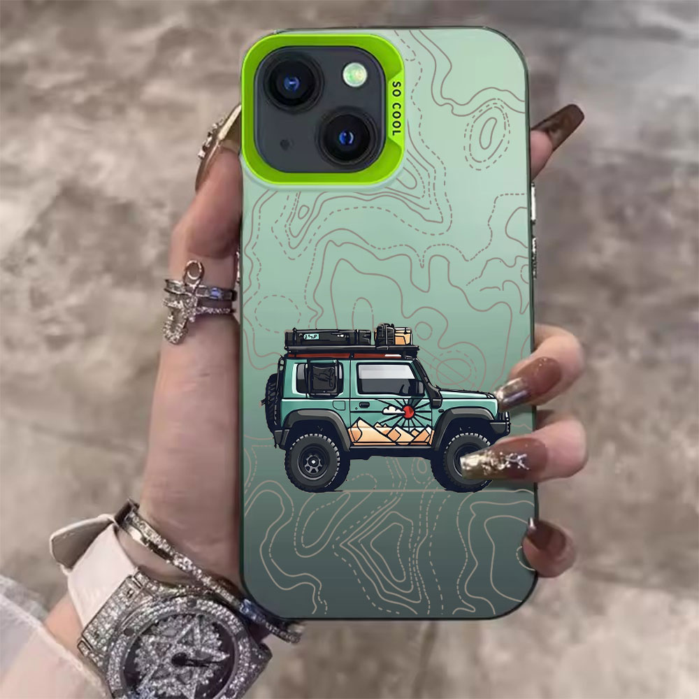 Simpele autopatroon telefoonho - Phone Cases Otterbox recensie en prijs