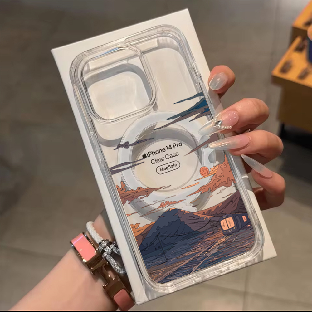 Zonsondergangpatroon Mode Tele - Phone Cases Mous recensie en prijs