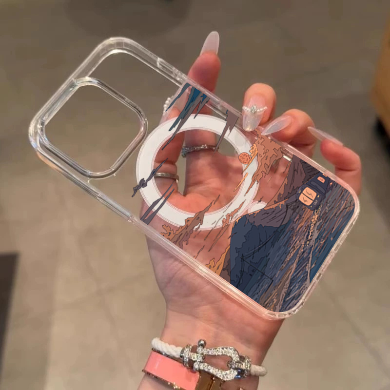 Zonsondergangpatroon Mode Tele - Phone Cases Mous recensie en prijs