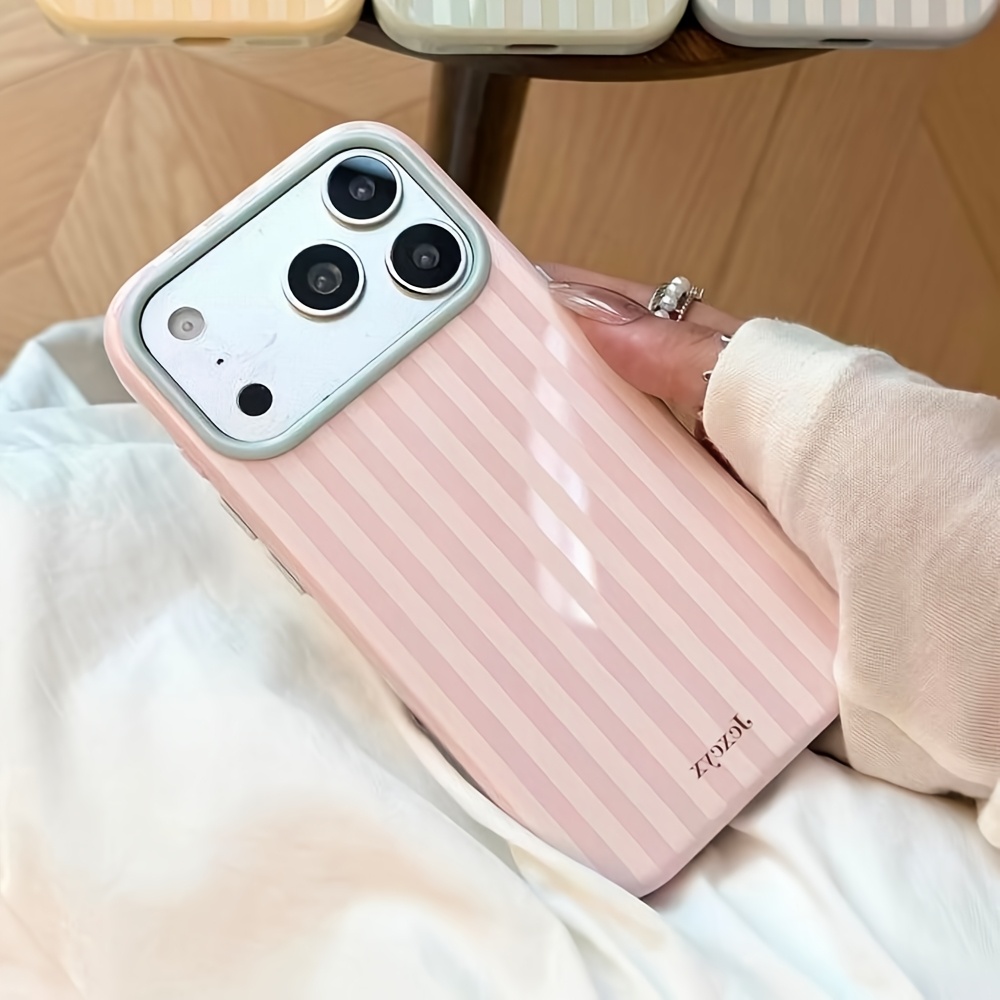 Luxe Koreaanse mode-strepen Ca - Phone Cases Korea recensie en prijs