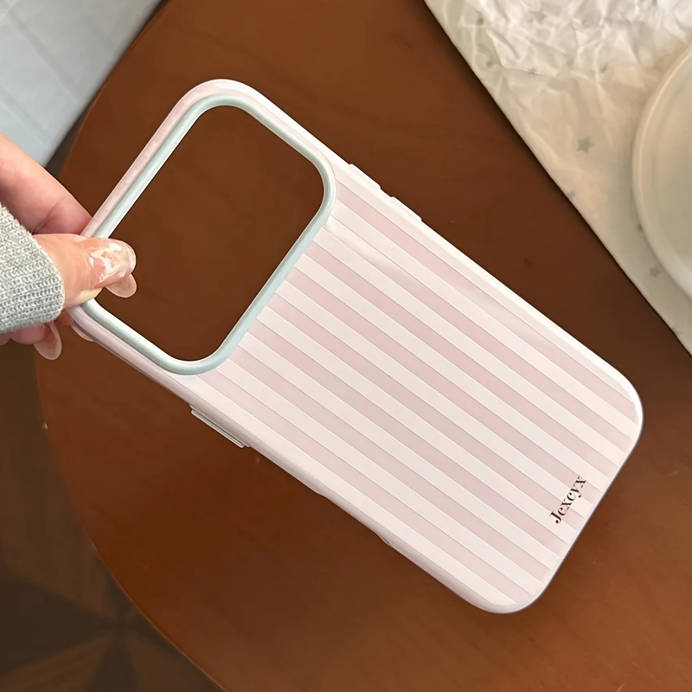 Luxe Koreaanse mode-strepen Ca - Phone Cases Korea recensie en prijs