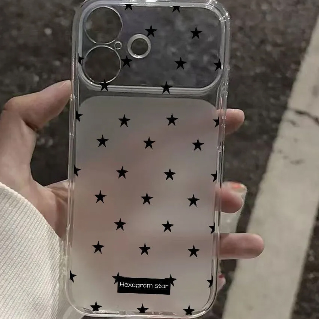 Volledig zwart scherm met ster - Phone Cases Girls recensie en prijs
