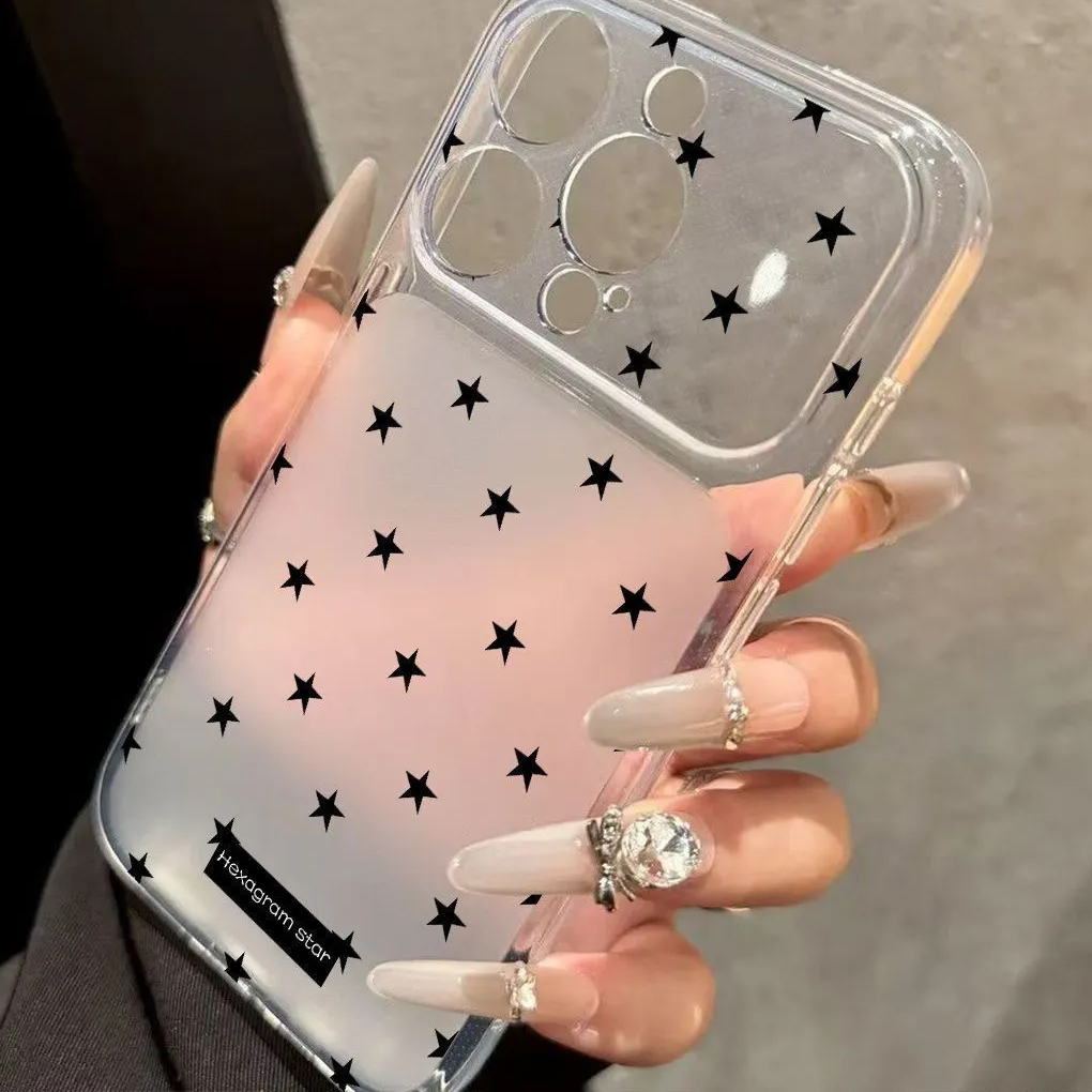 Volledig zwart scherm met ster - Phone Cases Girls recensie en prijs
