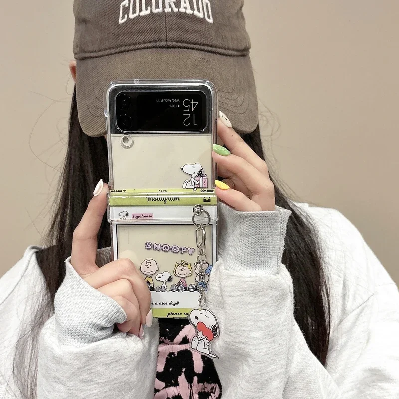 Schattig Cartoon Snoopy Charli - Phone Cases Transparent recensie en prijs