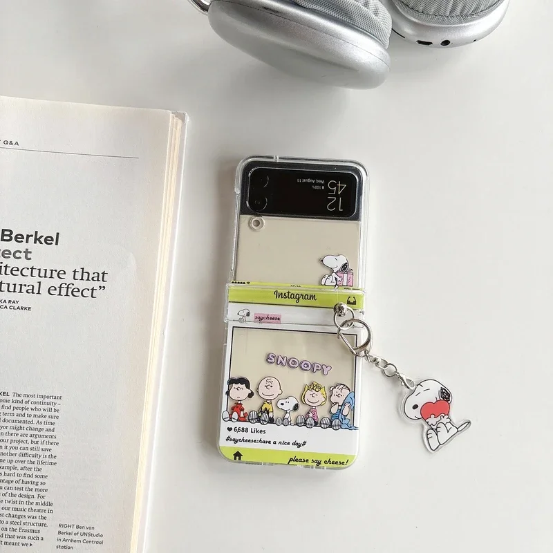 Schattig Cartoon Snoopy Charli - Phone Cases Transparent recensie en prijs