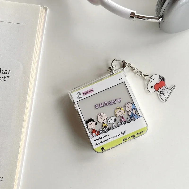 Schattig Cartoon Snoopy Charli - Phone Cases Transparent recensie en prijs
