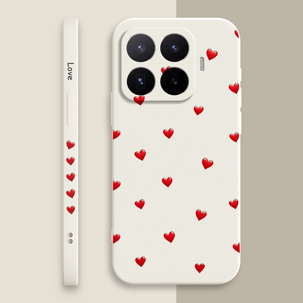 Karmozijnrode Hart Telefoonhoe - Phone Cases Xiaomi 15T recensie en prijs