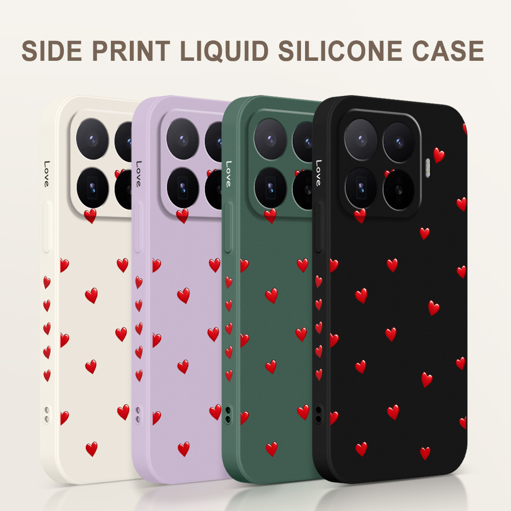Karmozijnrode Hart Telefoonhoe - Phone Cases Xiaomi 15T recensie en prijs