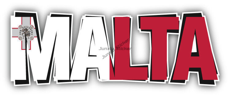 Malta Vlag Auto Sticker Bumper - Phone Cases Malta recensie en prijs