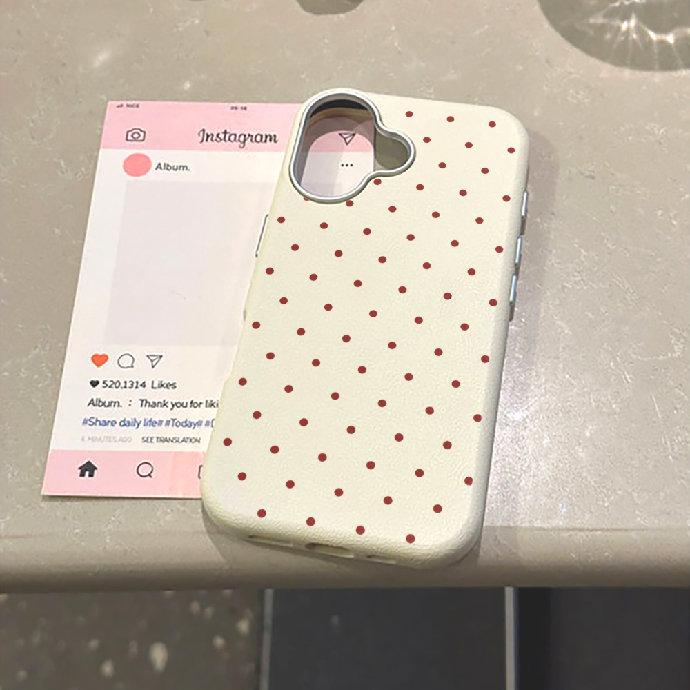 Schattige Polka Dot Telefoonho - Phone Cases Xiaomi 15T recensie en prijs
