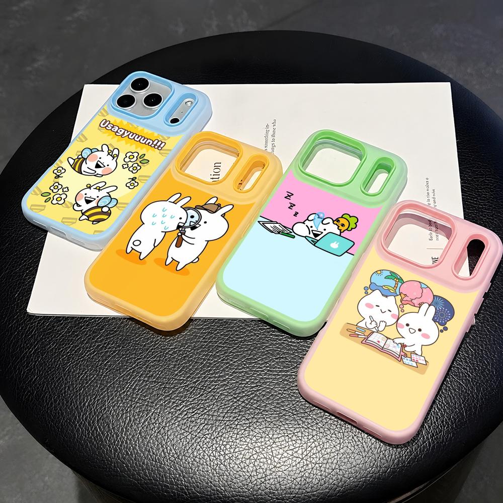 Usagyuuun Konijn Schattig Tele - Phone Cases With Card Holder recensie en prijs