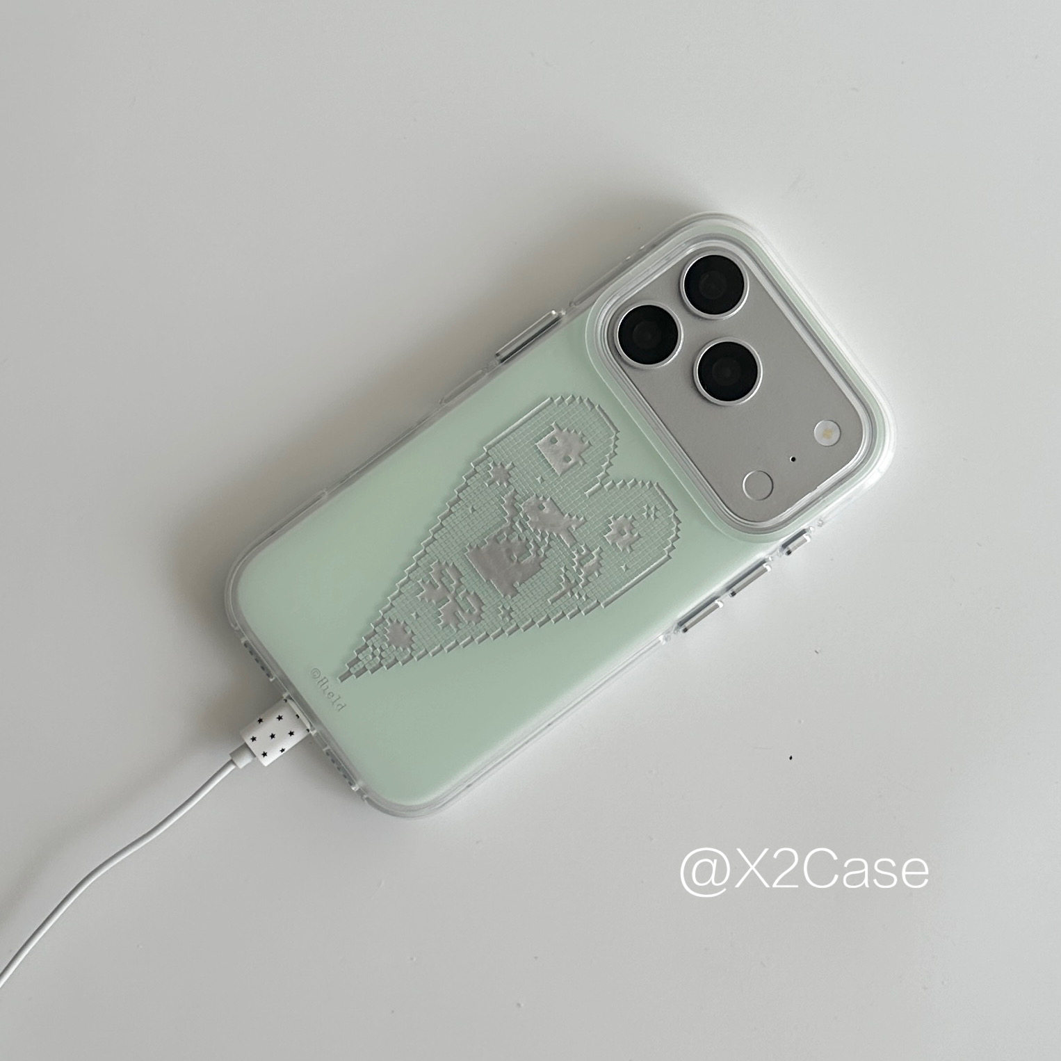 Koreaanse Ins niche groene lie - Phone Cases Korea recensie en prijs